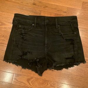 NWOT American Eagle Next Level Stretch high rise shorties size 8